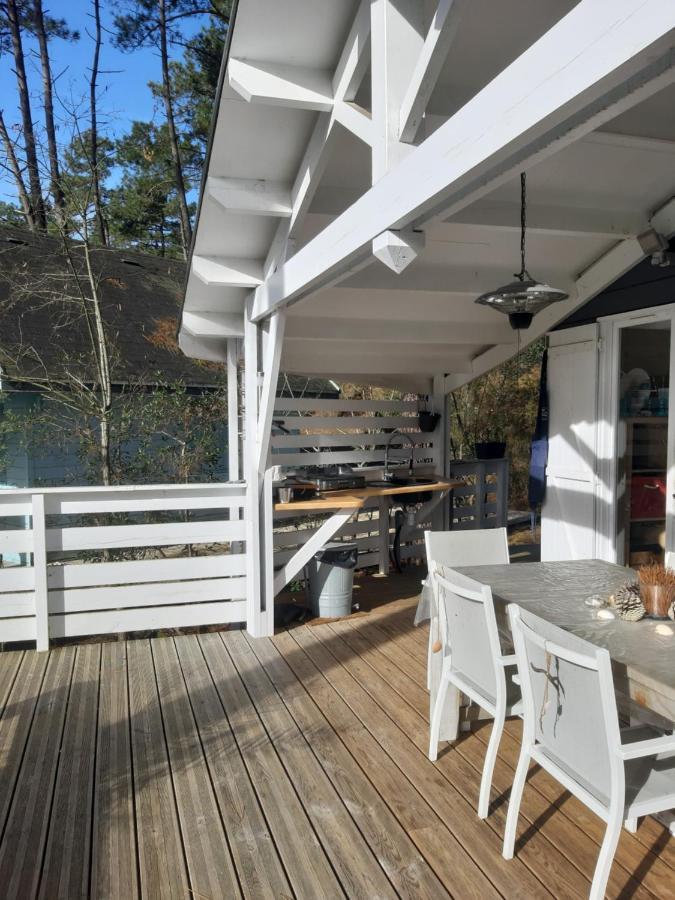 Domaine Residentiel Naturiste De La Jenny Chalet 6 Pers Villa Le Porge Bagian luar foto