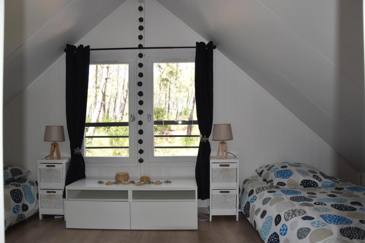 Domaine Residentiel Naturiste De La Jenny Chalet 6 Pers Villa Le Porge Bagian luar foto