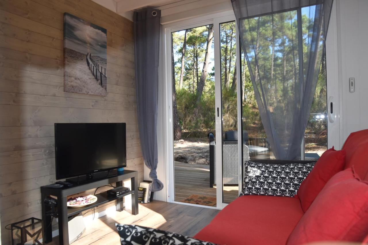 Domaine Residentiel Naturiste De La Jenny Chalet 6 Pers Villa Le Porge Bagian luar foto